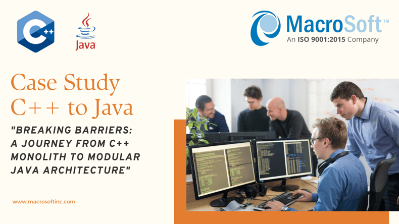 case study c++ to java